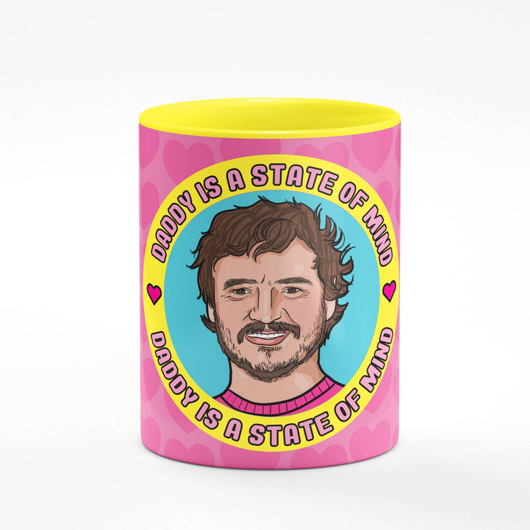 Pedro Pascal Daddy Yellow Mug
