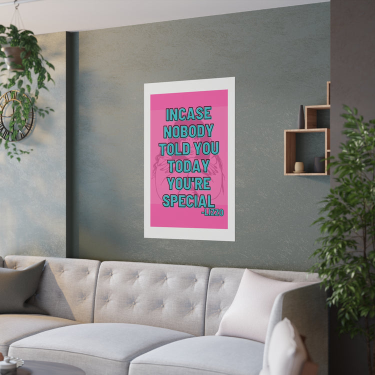 YOU'RE SPECIAL Poster (210gsm)