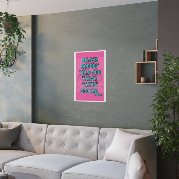 YOU'RE SPECIAL Poster (210gsm)