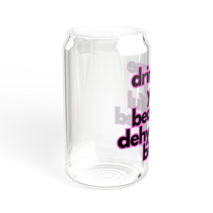 Drink me glass, 16oz
