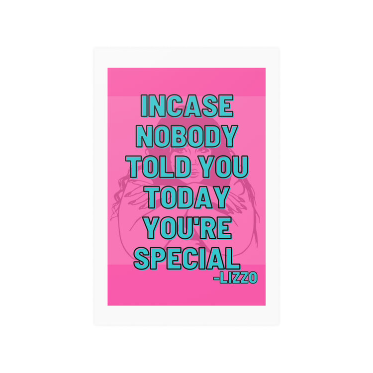 YOU'RE SPECIAL Poster (210gsm)