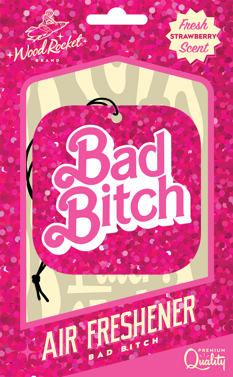 Bad Bitch Air Freshener, VAF-013: Pink