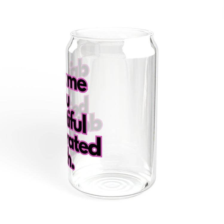 Drink me glass, 16oz