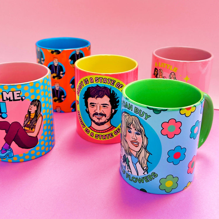Pedro Pascal Daddy Yellow Mug
