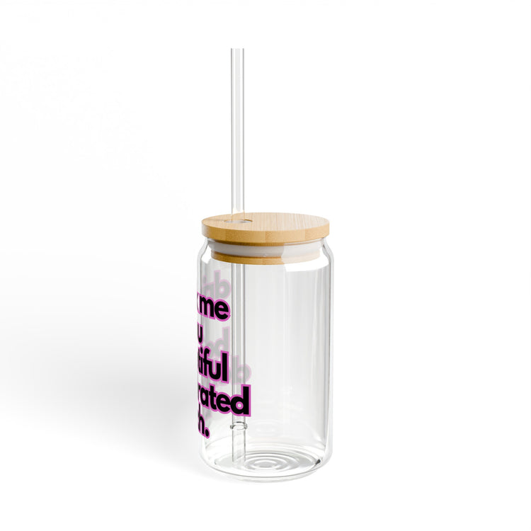 Drink me glass, 16oz