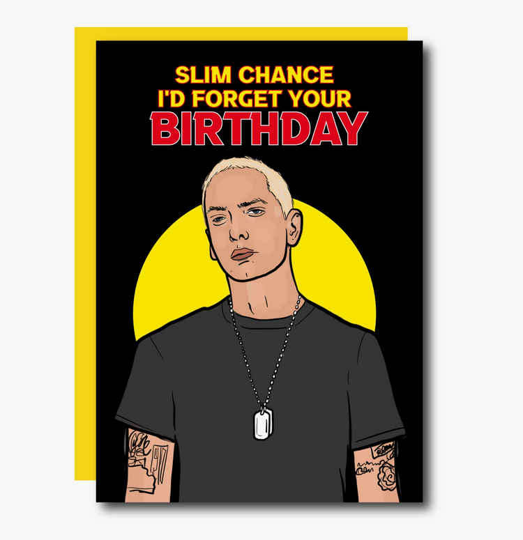 SLIM CHANCE ID FORGET YOUR BIRTHDAY - CARD