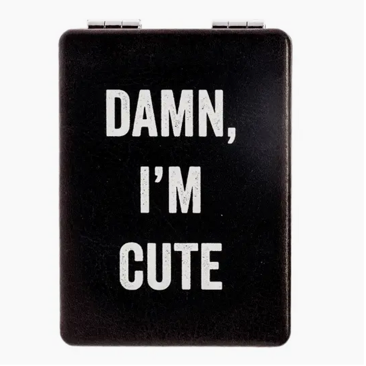DAMN IM CUTE - POCKET MIRROR