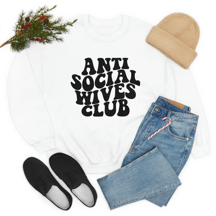 Anti-Social Moms Club Crewneck Sweatshirt