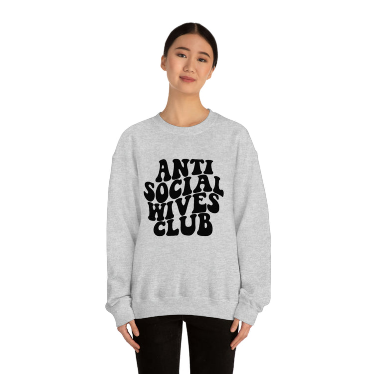 Anti-Social Moms Club Crewneck Sweatshirt