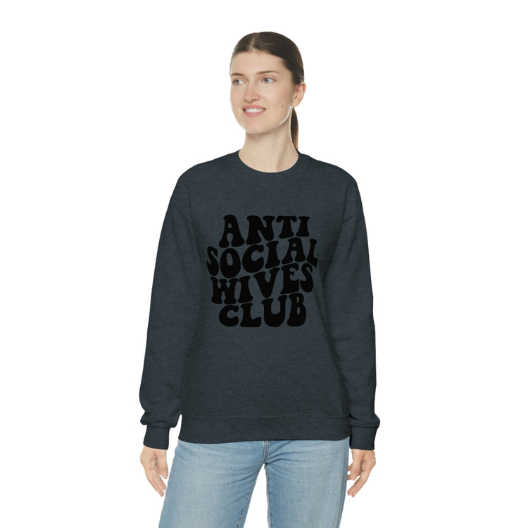 Anti-Social Moms Club Crewneck Sweatshirt