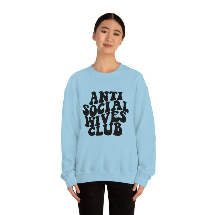 Anti-Social Moms Club Crewneck Sweatshirt