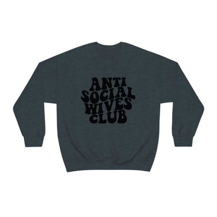 Anti-Social Moms Club Crewneck Sweatshirt