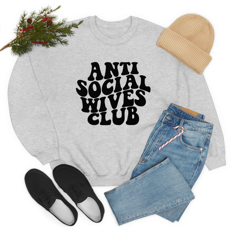 Anti-Social Moms Club Crewneck Sweatshirt