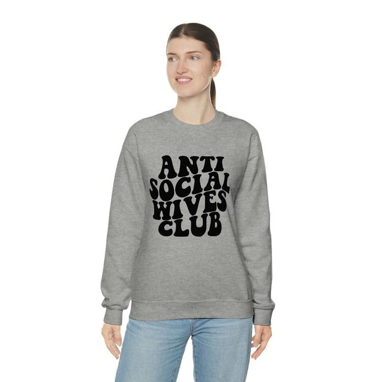 Anti-Social Moms Club Crewneck Sweatshirt