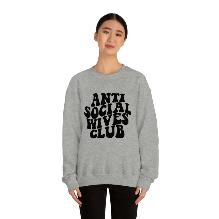 Anti-Social Moms Club Crewneck Sweatshirt