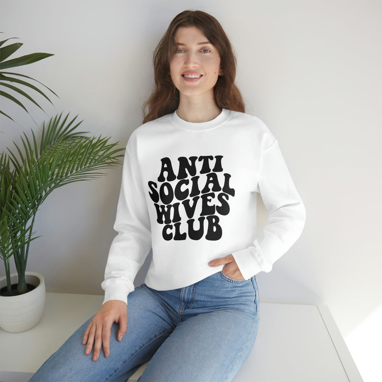 Anti-Social Moms Club Crewneck Sweatshirt