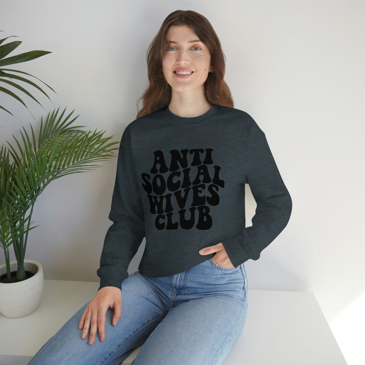 Anti-Social Moms Club Crewneck Sweatshirt