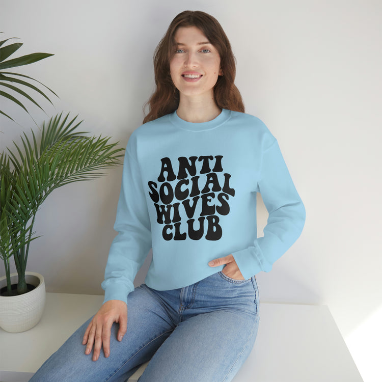 Anti-Social Moms Club Crewneck Sweatshirt