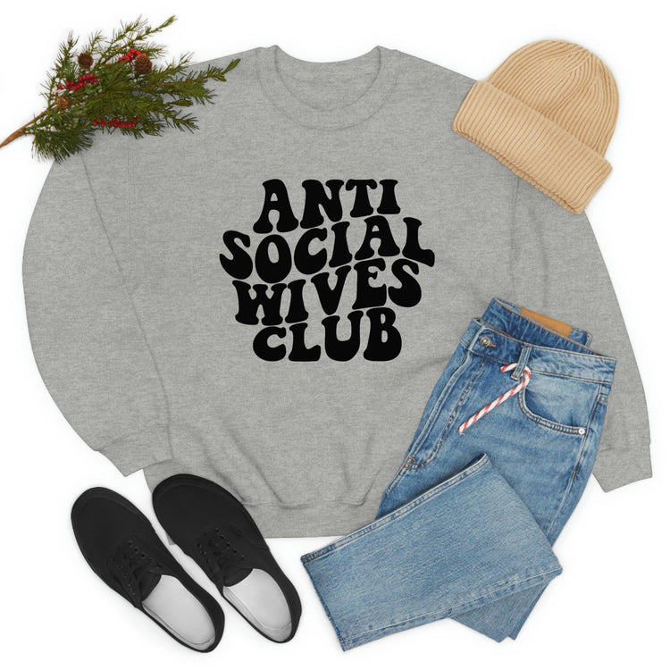 Anti-Social Moms Club Crewneck Sweatshirt