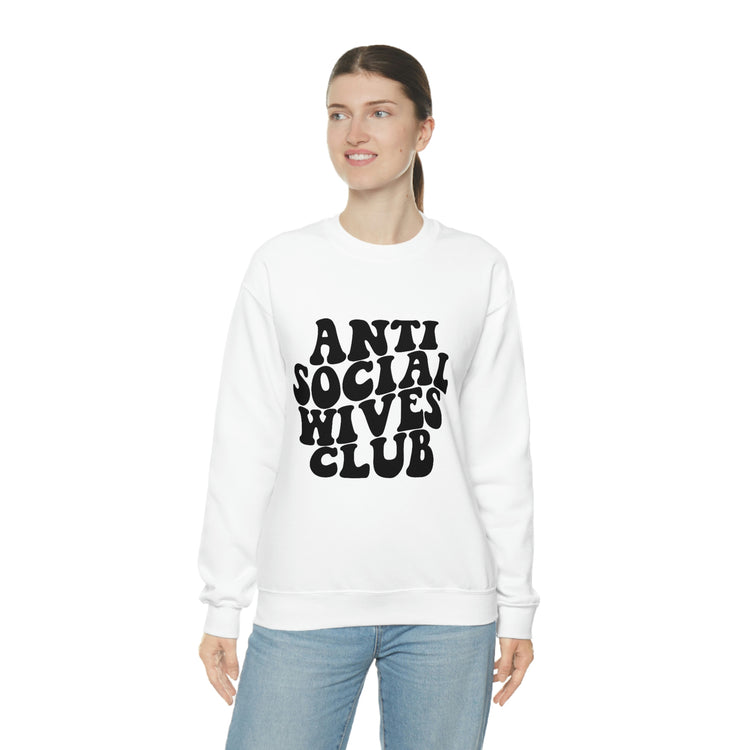 Anti-Social Moms Club Crewneck Sweatshirt