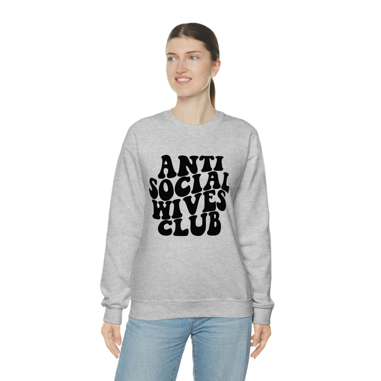 Anti-Social Moms Club Crewneck Sweatshirt