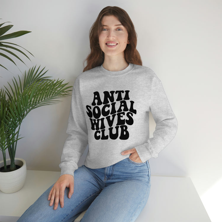 Anti-Social Moms Club Crewneck Sweatshirt