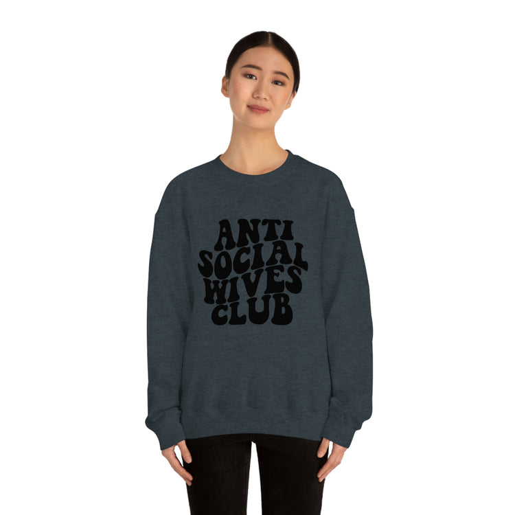 Anti-Social Moms Club Crewneck Sweatshirt