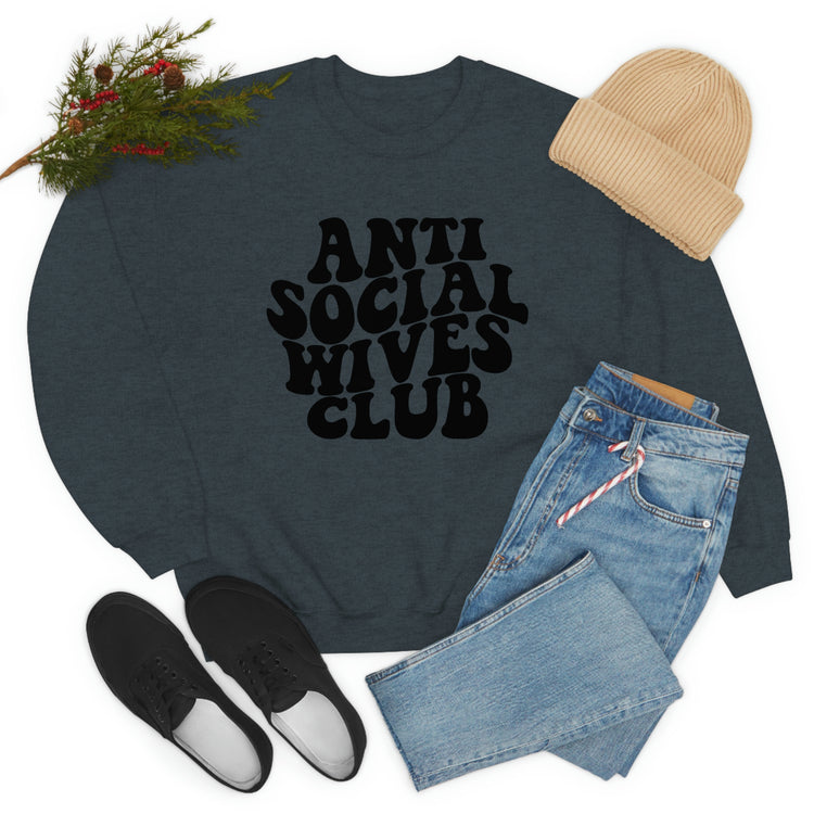 Anti-Social Moms Club Crewneck Sweatshirt