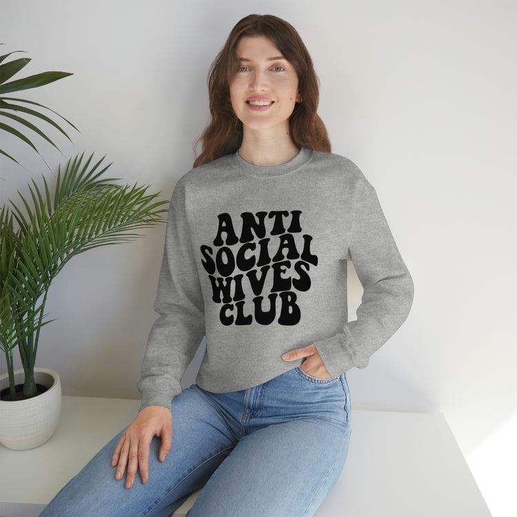 Anti-Social Moms Club Crewneck Sweatshirt