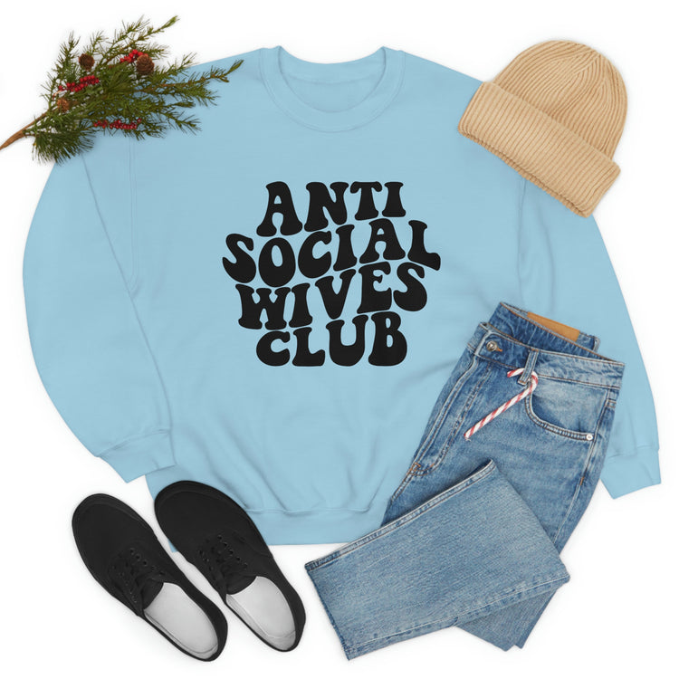 Anti-Social Moms Club Crewneck Sweatshirt