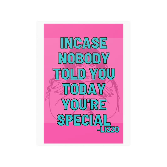 YOU'RE SPECIAL Poster (210gsm)