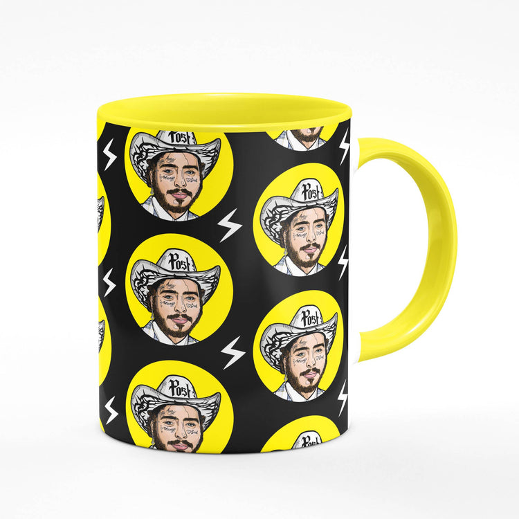 Posty Yellow Mug