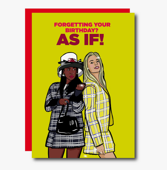 AS IF! -  CARD
