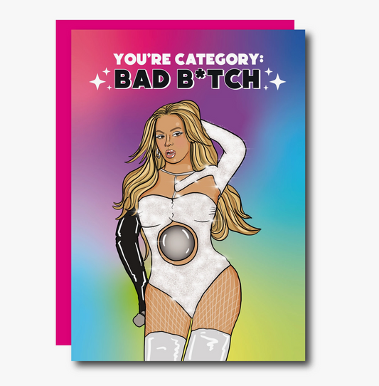 Category Bad Bitch - Card