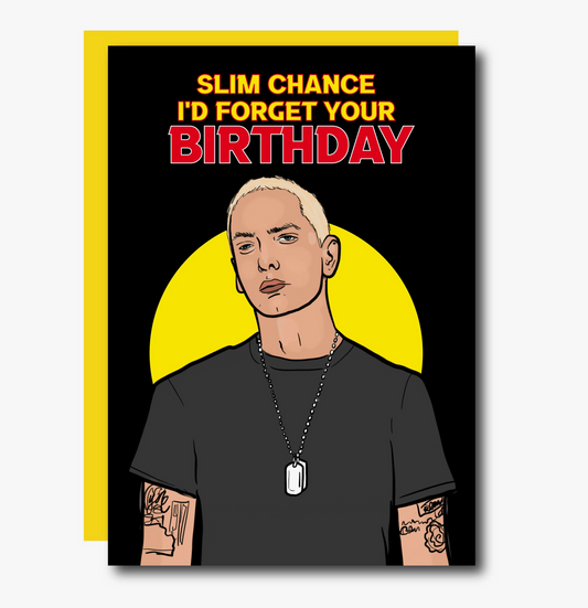 SLIM CHANCE ID FORGET YOUR BIRTHDAY - CARD