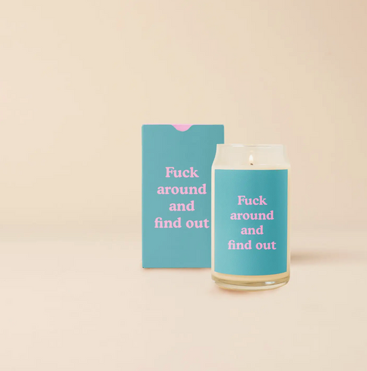 AFFIRMATION GLASS CAN CANDLES