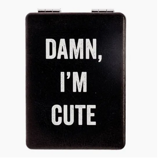 DAMN IM CUTE - POCKET MIRROR