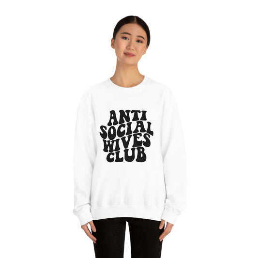Anti-Social Moms Club Crewneck Sweatshirt